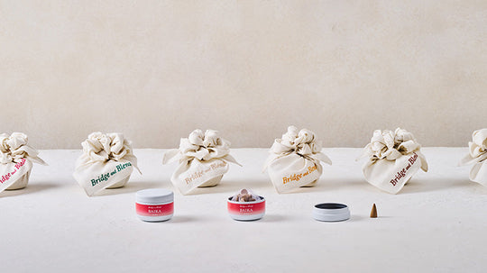 Bridge and Blend - An ethical wrapping for an ethical incense