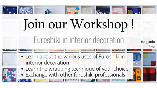 Discover how to use Furoshiki in interior decoration!