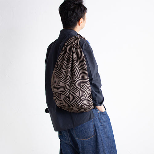 100 Isa monyo Reversible | Knot Dark Gray/Blue