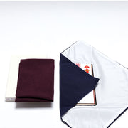 Silk Chirimen Fukusa with mat | Navy Blue
