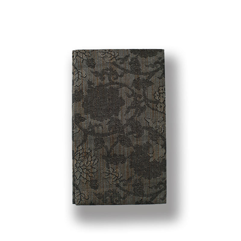 Kyonishiki Gift Envelope Fukusa | Flower Arabesque Gray