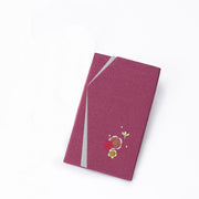 Embroidered Gift Envelope Fukusa | Plum Rose