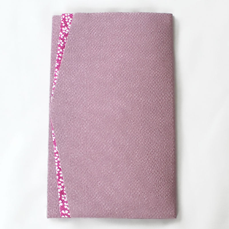 Chirimen Sakura Pattern Gift Envelope Fukusa | Light Purple