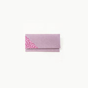 Chirimen Sakura Pattern Buddhist Rosary Case | Light Purple