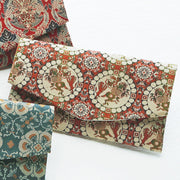 Tatsumura Art Textile Buddhist Rosary Case | Shishikari-mon (Lion Hunter)