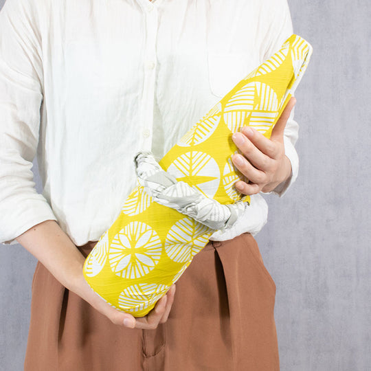 100 Isa monyo Reversible | Pine Yellow/Gray