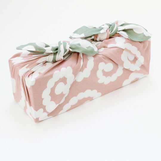 50 minä perhonen Reversible | Karakusa Moss Green/Light Pink