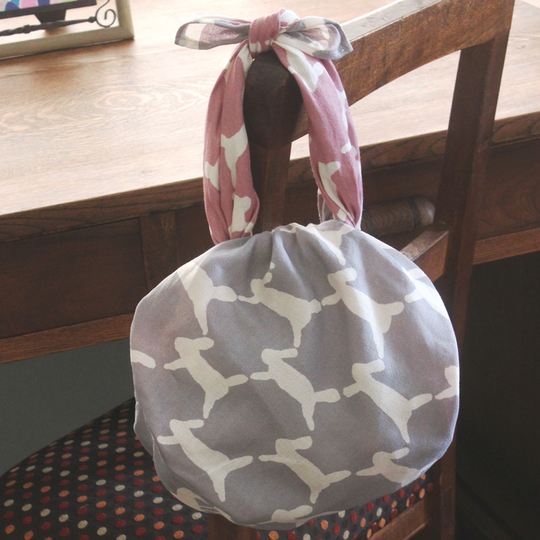 100 minä perhonen Reversible | run run run Gray/Pink