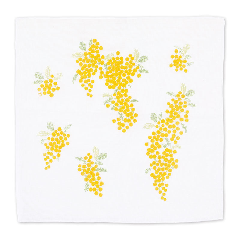 Mouchoir en gaze | Jaune Mimosa