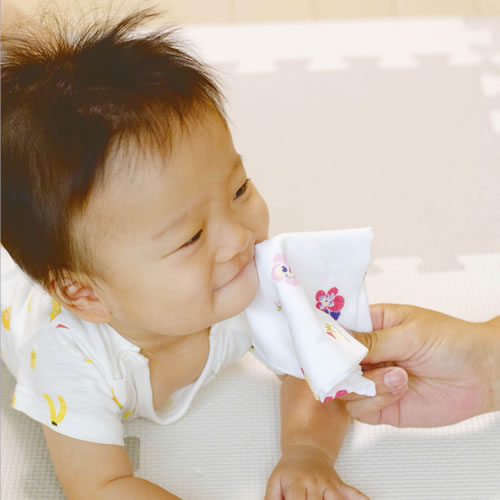 Gauze Handkerchief | Pansy Multi