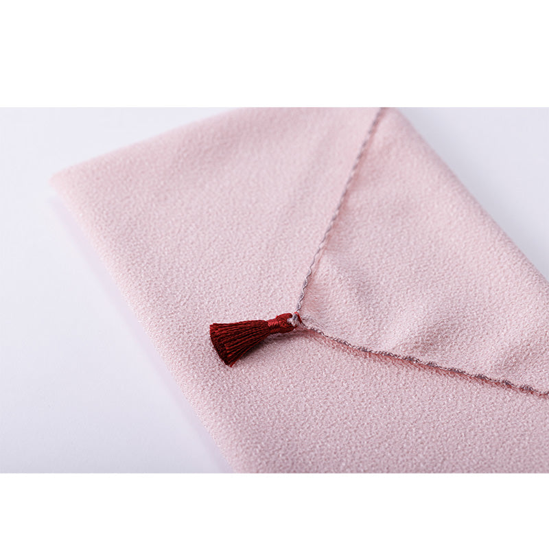 36 Polyester Chirimen Fukusa | Light pink – Musubi