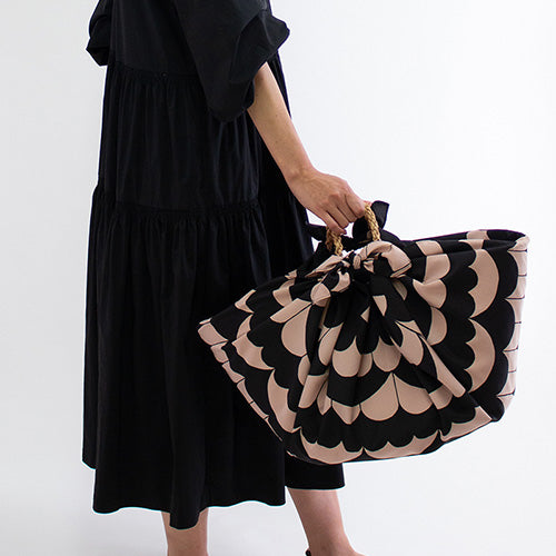 100 Water-repellent minä perhonen re-free | sea lace Black – Musubi
