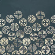 100 Water-repellent recycle  Reversible | Isa monyo Pine Blue Green/Dark Blue Gray
