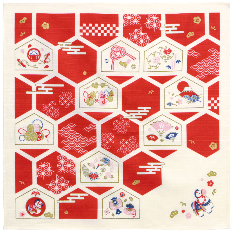 50 Shiki no Irodori Horse, Wish-Making Ema Plaque Cream