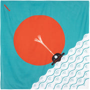100 COCHAE musubi | Whale in the morning sun Blue