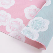 104 Isa monyo Reversible | Japanese Apricot Baby Pink/Mint