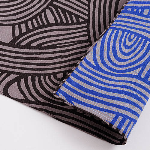 104 Isa monyo Reversible | Knot Dark Gray/Blue