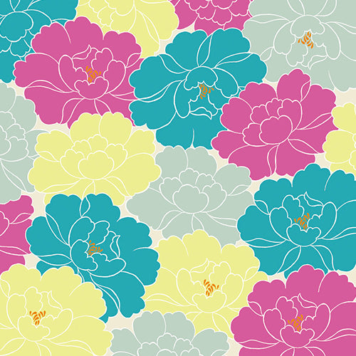 50 Hime Musubi Adeline Klam | Turquoise Pink