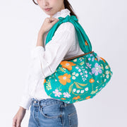 100 Hime Musubi Adeline Klam | Flower Garden Peacock Green