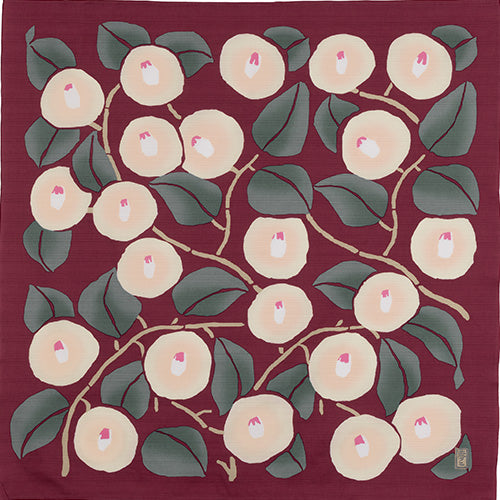 90 Yumeji Takehisa | Camellia Bordeaux