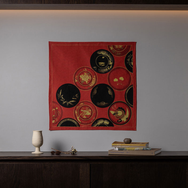 58 Setsugekka Japanese Lacquerware | Red