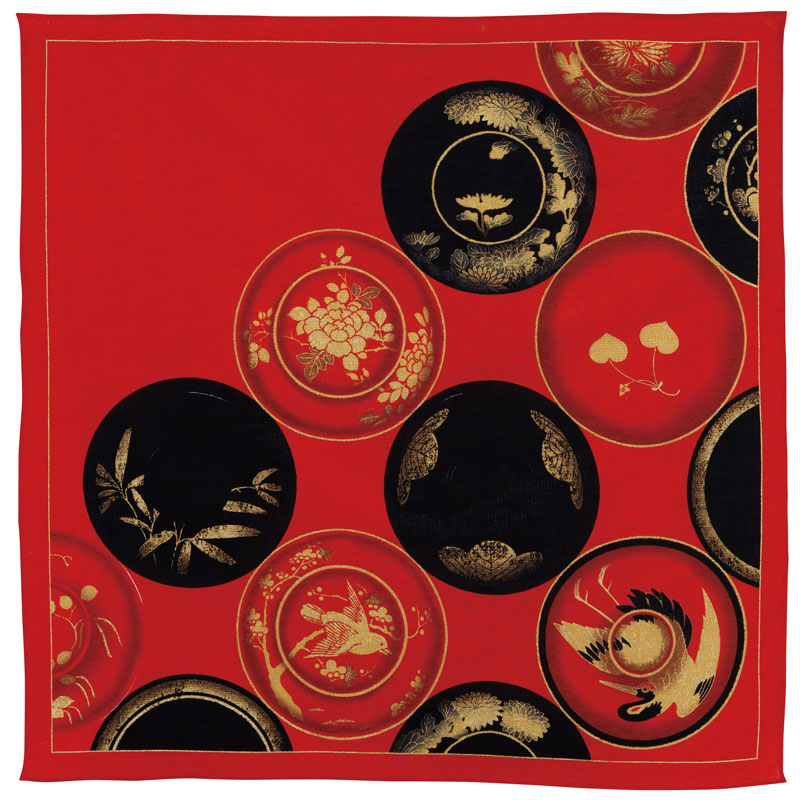 58 Setsugekka Japanese Lacquerware | Red