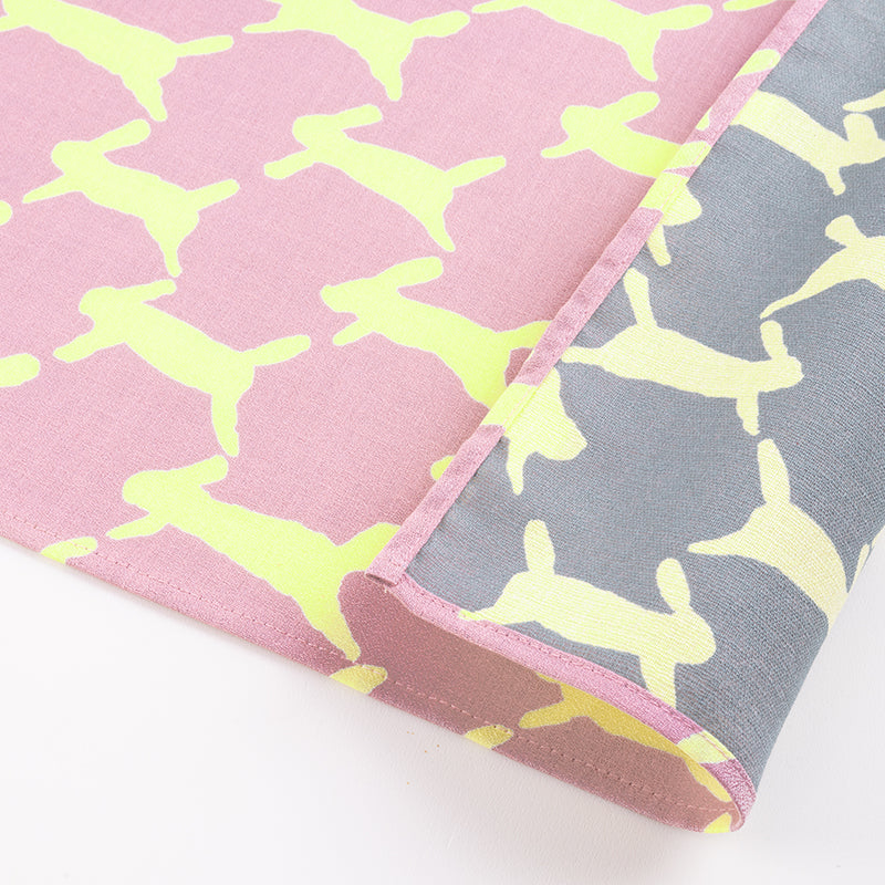 50 minä perhonen Reversible | run run run Pink/Moss green