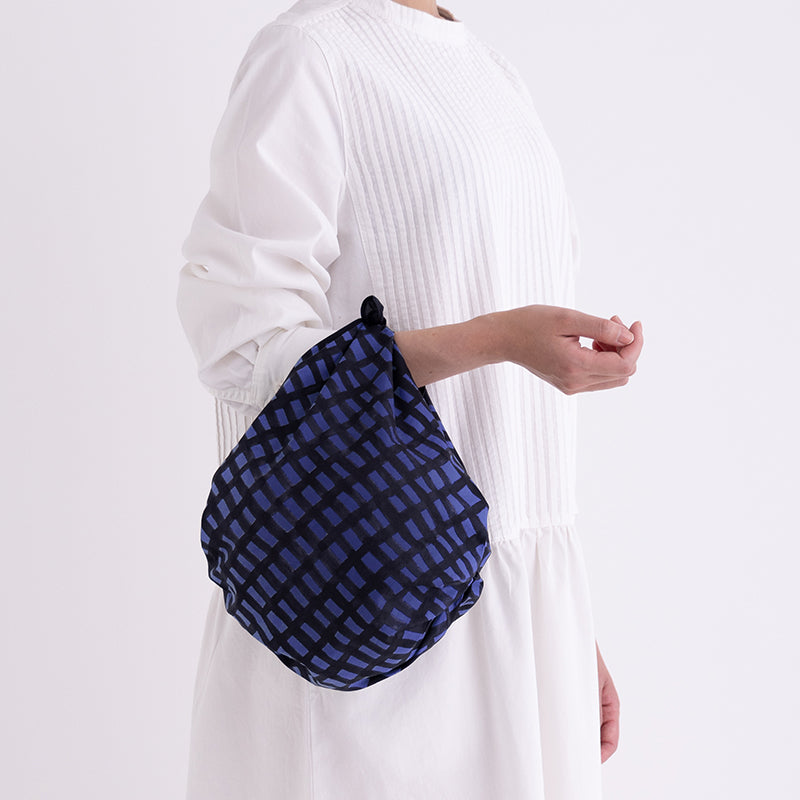 70 minä perhonen Organic Cotton sora check Black – Musubi
