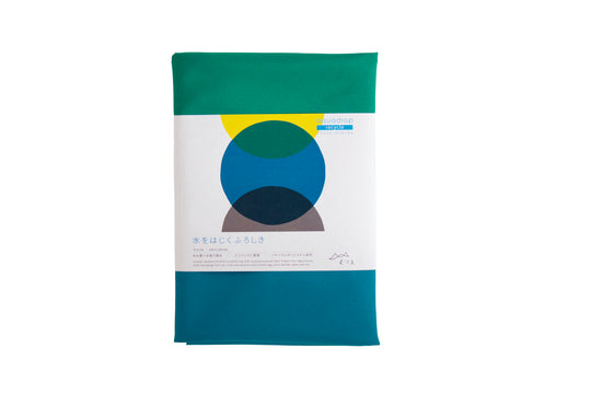 100 Water-repellent Re-Free | Circle blue