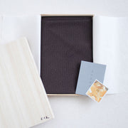 45 Silk Uzura-Chirimen | Solid Color Gray