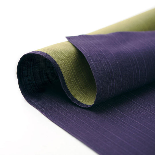 104 Cotton Reversible | Solid Color Purple/Green