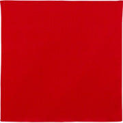 48 MUSUBI ORGANIC Plain | Solid Color Red
