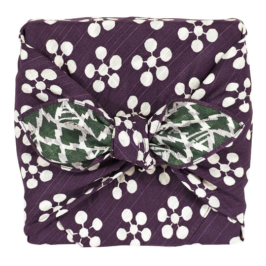 48 Fuku Musubi | Japanese Apricot/Pine and Bamboo Purple/Green