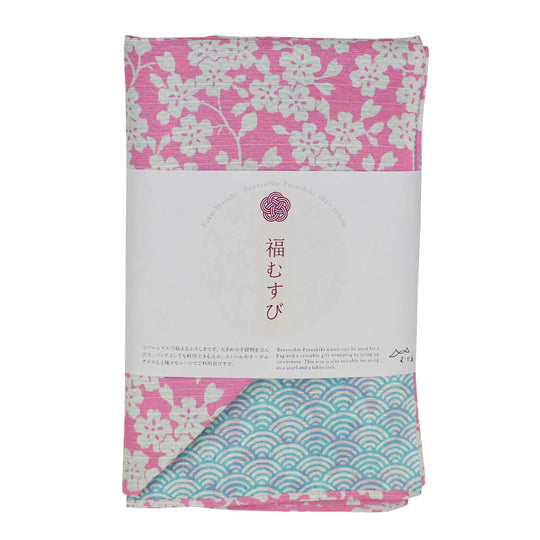 104 Fuku Musubi | Cherry Blossom/Wave Purple/Blue