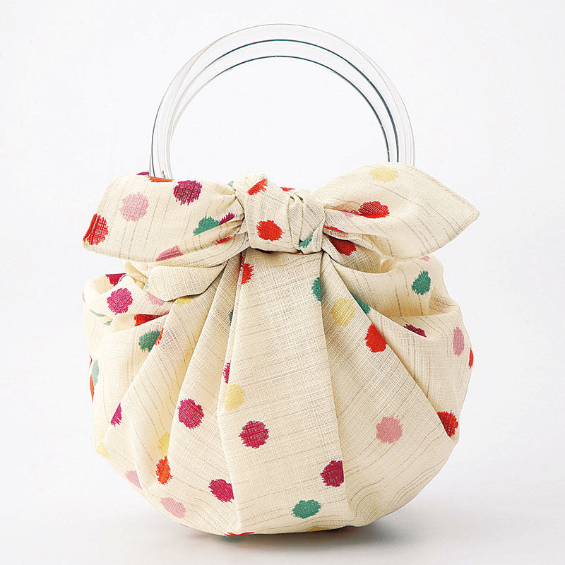 NEW 70 Modern-girl avec des anneaux de sac Furoshiki | Konpeito Beige