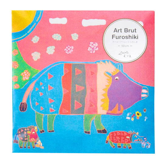 50 Art Brut | Boar family Pink/Blue