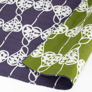 104 Isa monyo Reversible | Heart Vine Purple/Green