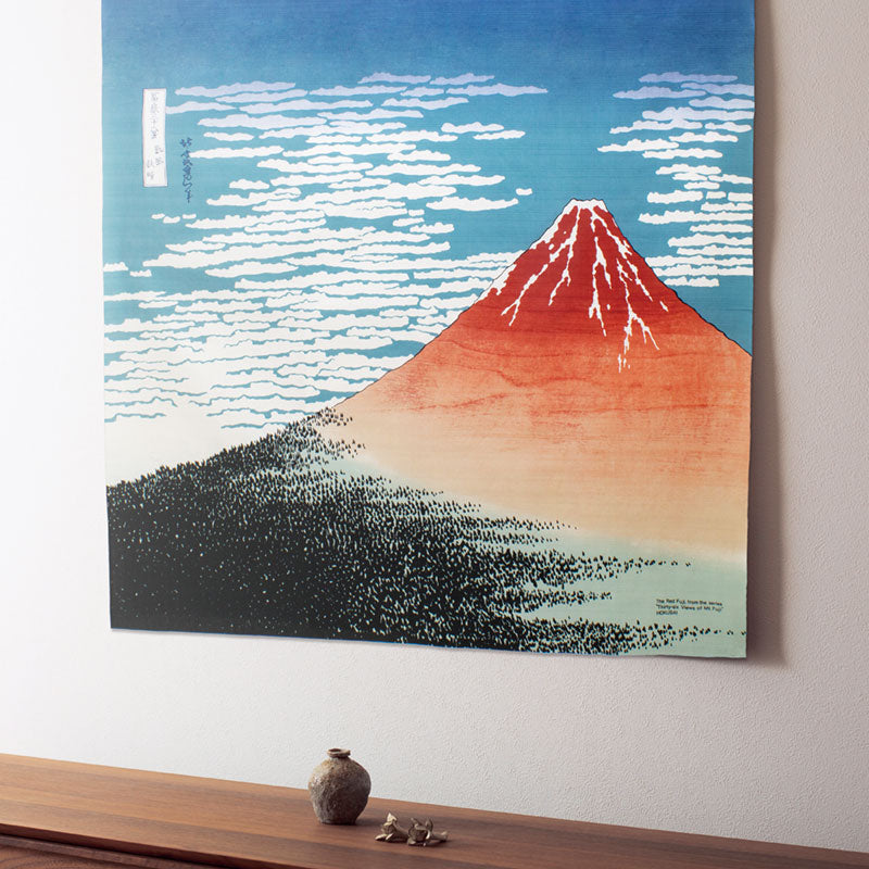 104 Ukiyo-e | South Wind, Clear Sky Navy blue – Musubi