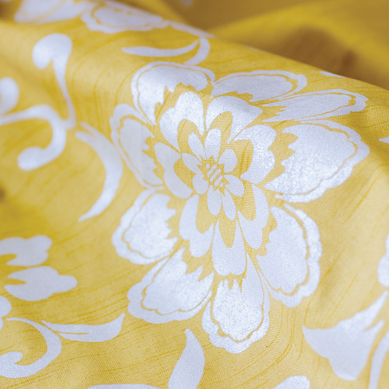 150 Kimono-tsutsumi | Fleur Arabesque Moutarde