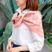 100 mina perhonen Organic Cotton | tsutsumu Pink Beige