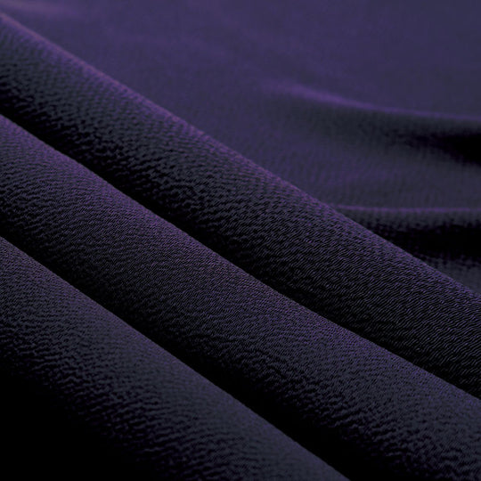 68 Silk Chirimen No.9 (Medium weight) | Solid Color Purple