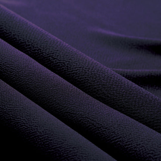 90 Silk Chirimen No.13 (Heavy weight) | Solid Color Purple