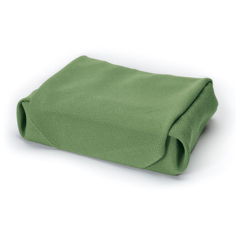 45 Silk Chirimen No.6 (Medium weight) | Solid Color Green