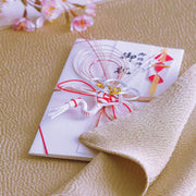 45 Silk Uzura-Chirimen | Solid Color Beige