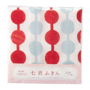 Yumeji Takehisa Tea Towel | Tsunagi Dango Red
