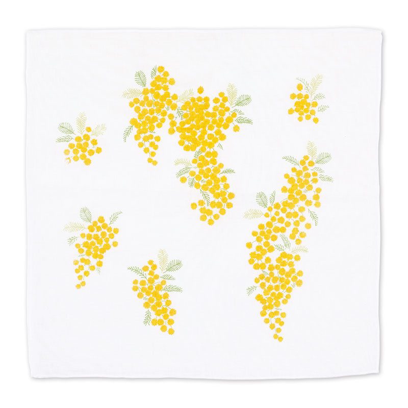 Gauze Handkerchief | Mimosa Yellow