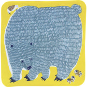 kata kata Fluffy Towel | Bear & Bird Yellow